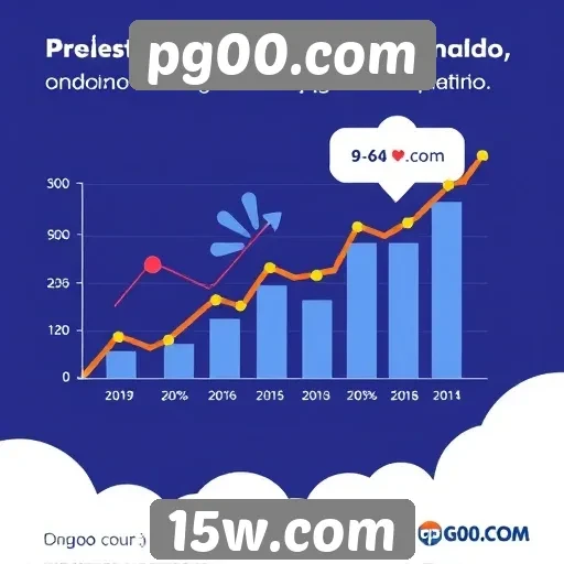 Estatísticas de crescimento do tráfego em pg00.com